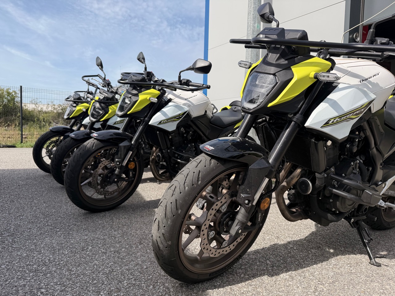 Parc de motos Honda Réflex