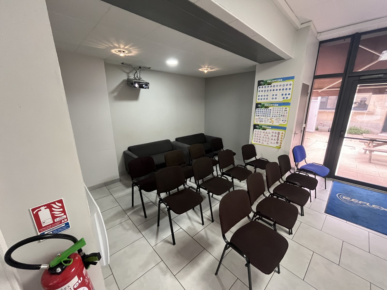 L’espace de formation au code à Sées